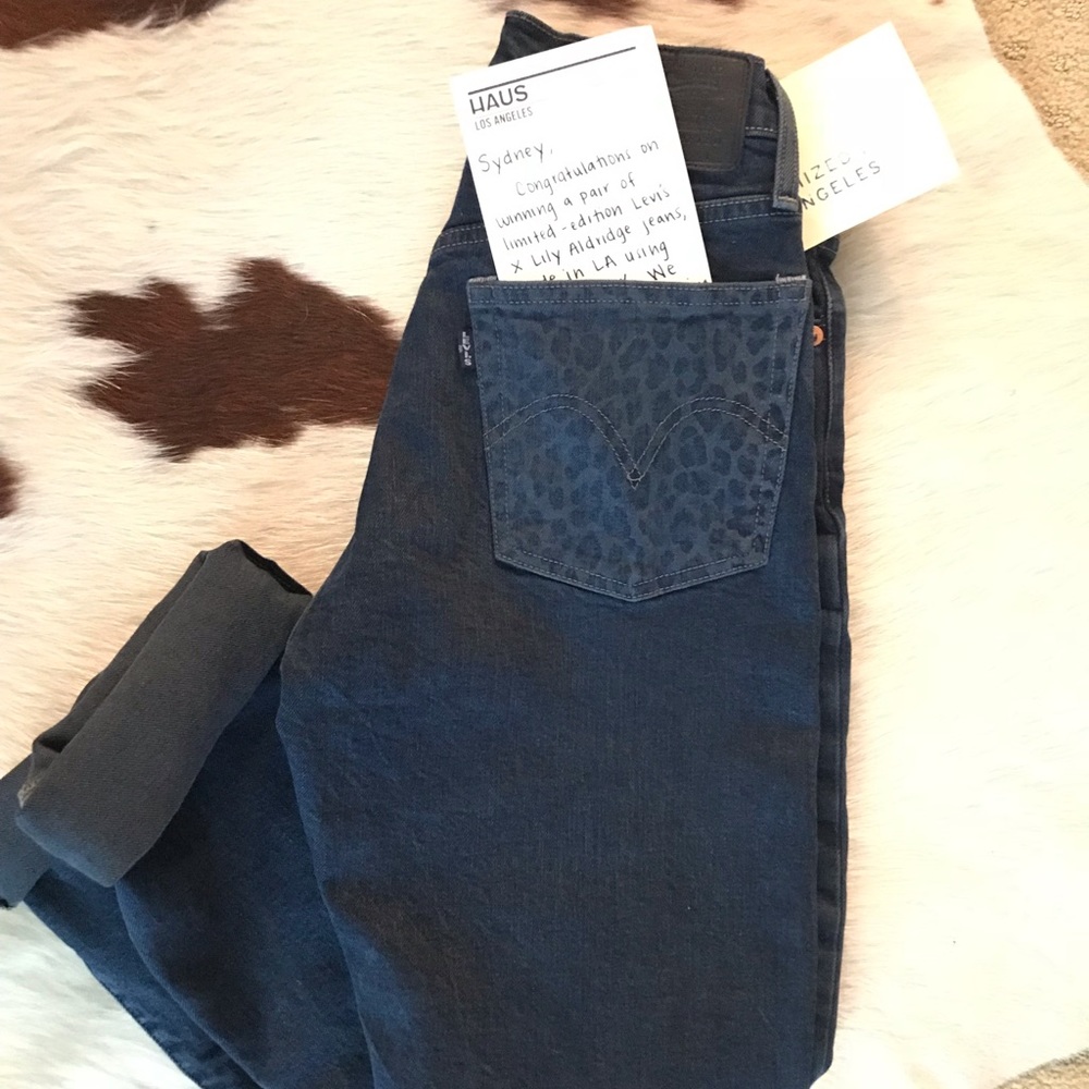 Levi’s x Lily Aldridge Limited Edition Jeans